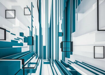 Abstrakte Darstellung von Systemhaus.IT